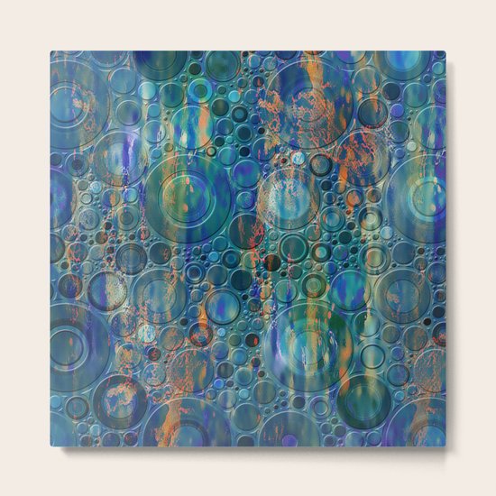 Autumn Rain Metal Print