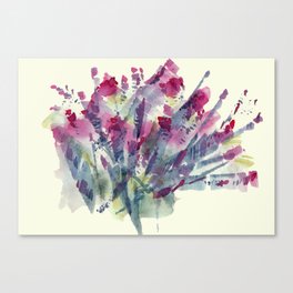 Flower Impression / Bursting Bouquet Canvas Print