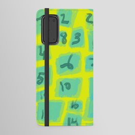 Mildness 1. Abstract drawing.  Android Wallet Case