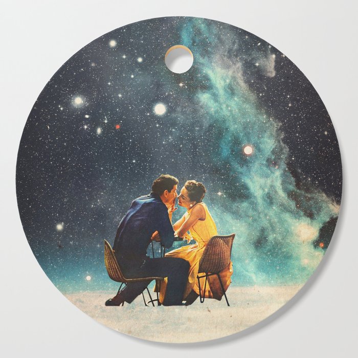 I'll Take you to the Stars for a second Date Cutting Board