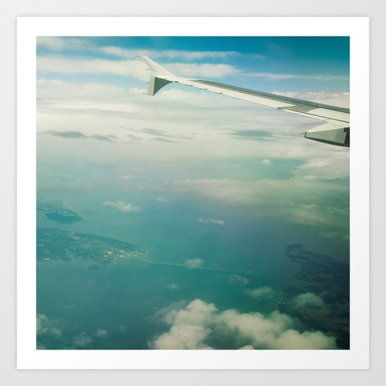 Tropical Getaway Art Print