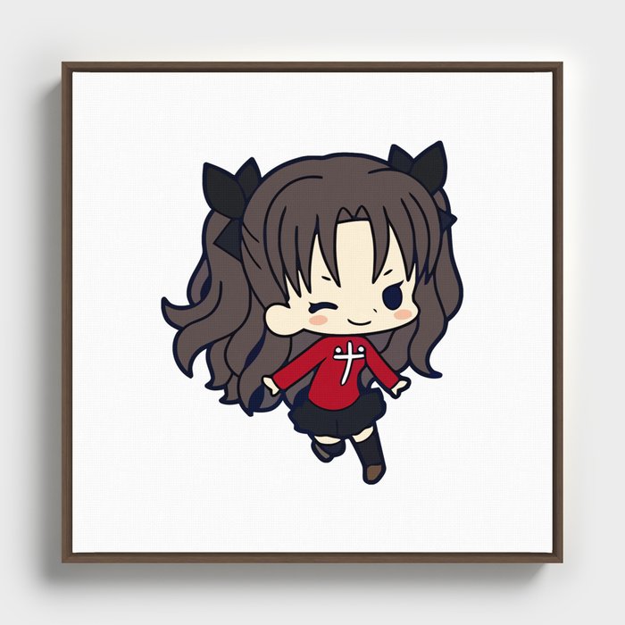Fate Stay Night Framed Canvas