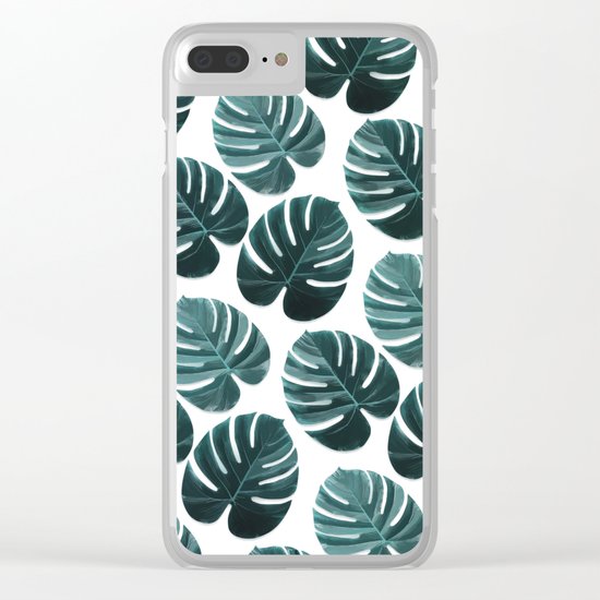 LEAVES 2 Clear iPhone Case
