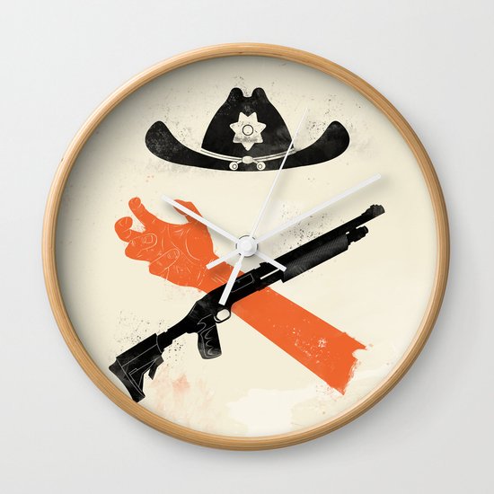The Wandering Dead Wall Clock