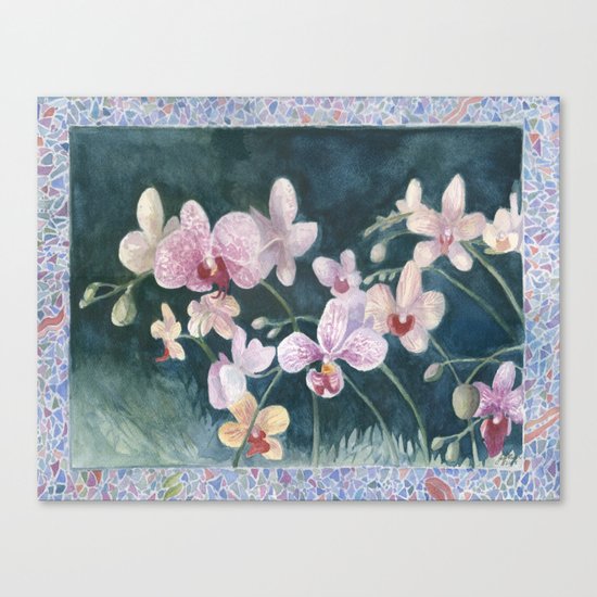 Orchid Melody Canvas Print