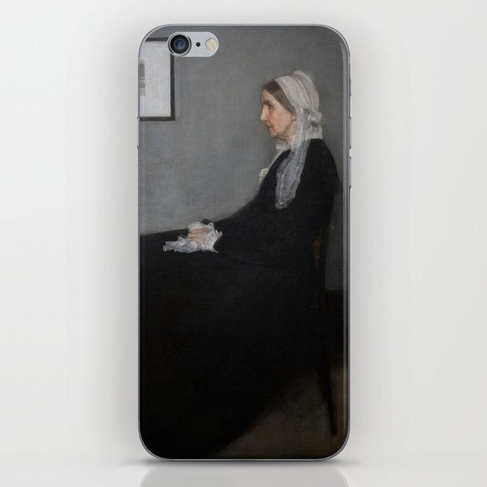 James Whistler - Portrait of the Artist's Mother iPhone Skin