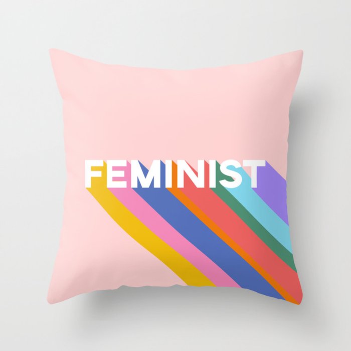 Feminist Throw Pillow