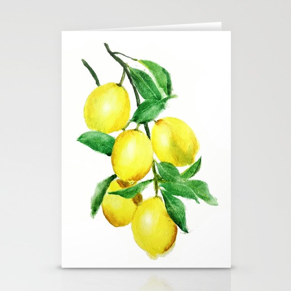 lemon Stationery Cards
