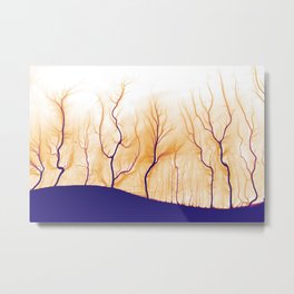 Colorado River Delta Trees Metal Print