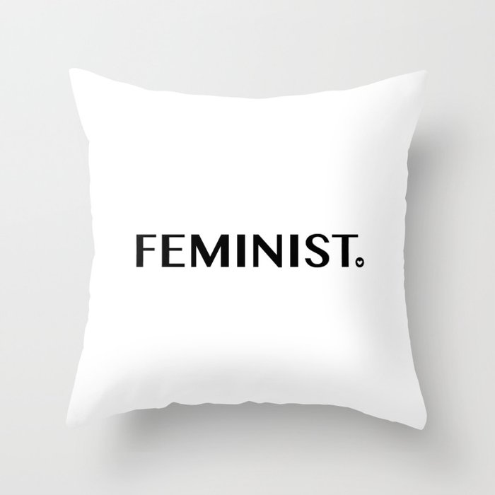 Feminist Throw Pillow