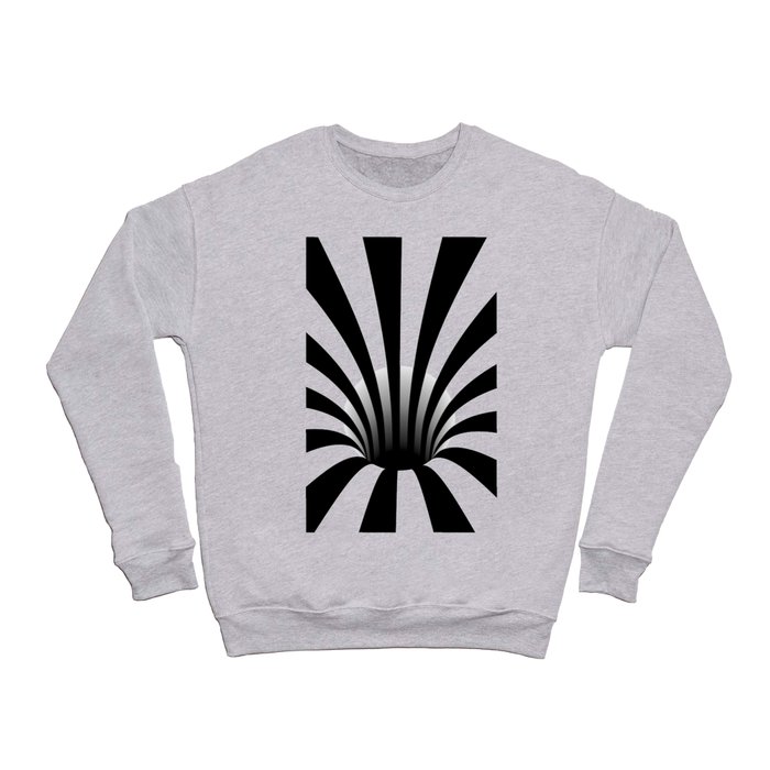 Radial crewneck outlet