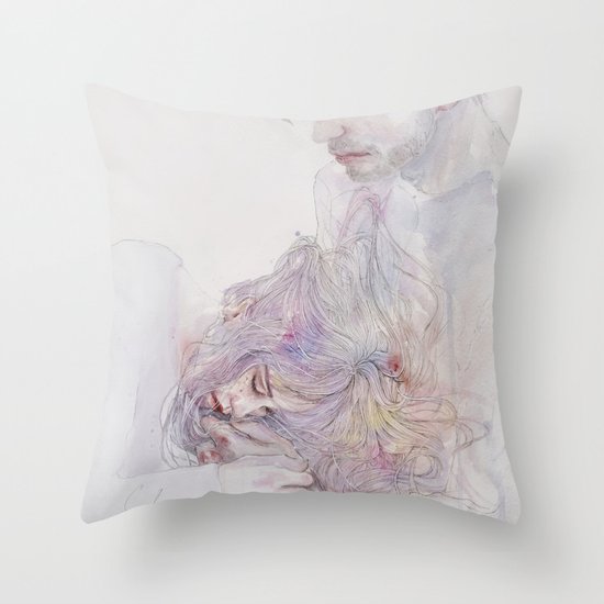 this should be the place Throw Pillow