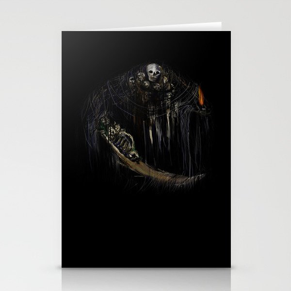Gravelord Nito - Dark Souls Stationery Cards