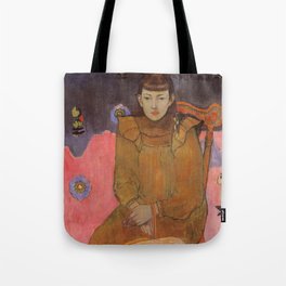 Paul Gauguin - Portrait of a Young Woman, Vaite (Jeanne) Goupil (1896) Tote Bag
