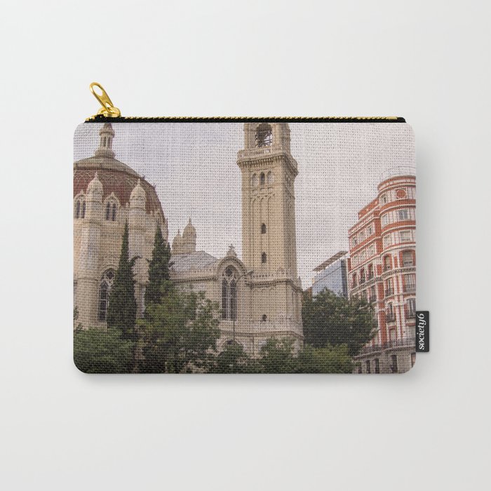 Spain Photography - Beautiful Buildings By El Retiro Park Carry-All Pouch