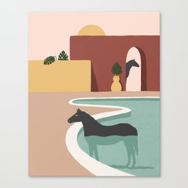 Surreal Summer in Terra Canvas Print