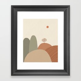 Mountains #2 Framed Art Print