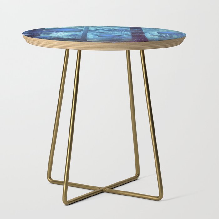 Magical Oceanic Forest Side Table