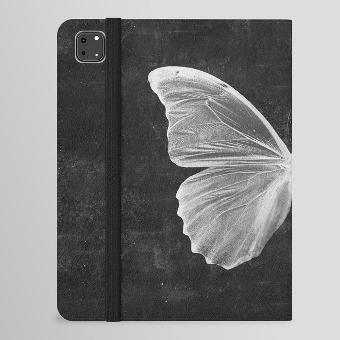 Butterfly in Black iPad Folio Case