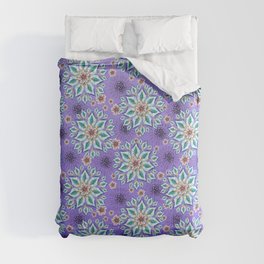 Fantasy Flower 2 - Periwinkle Comforter