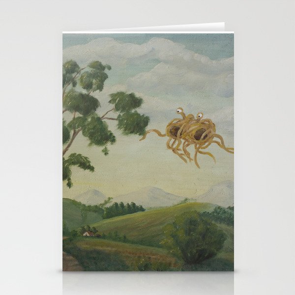 Flying Spaghetti Monster Stationery Cards