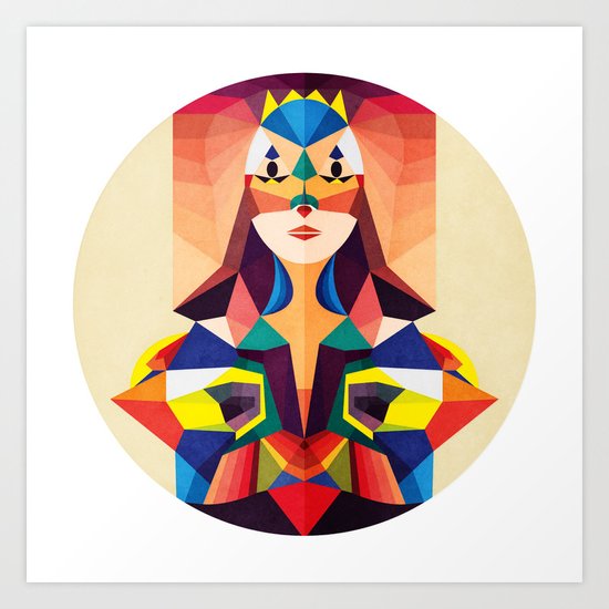 There You Are Art Print