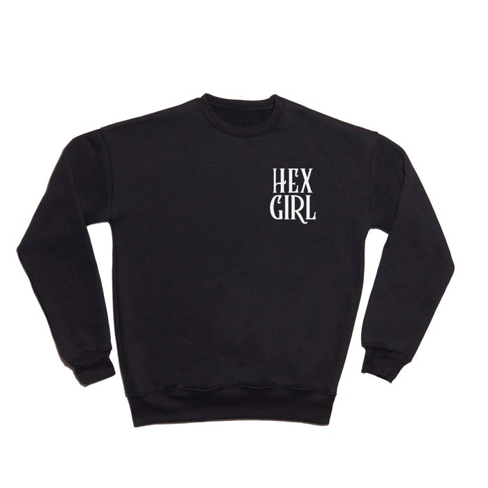 Hex Girl  Crewneck Sweatshirt