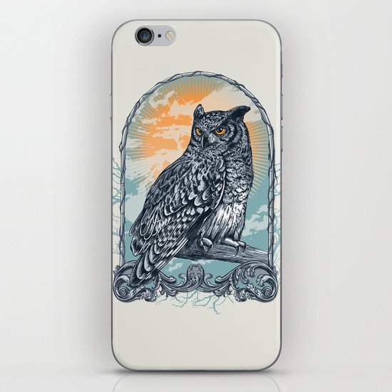 Twilight Owl iPhone & iPod Skin