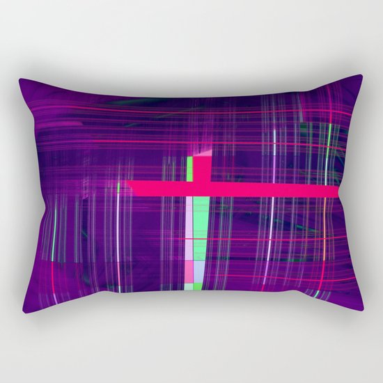 through the cage Rectangular Pillow