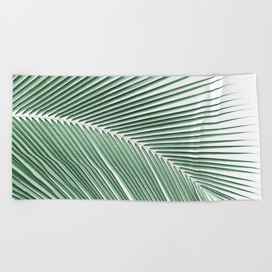 Palm leaf Beach Towel