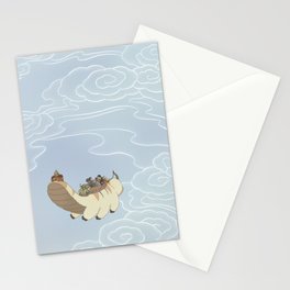 Team Avatar in the Sky Stationery Card