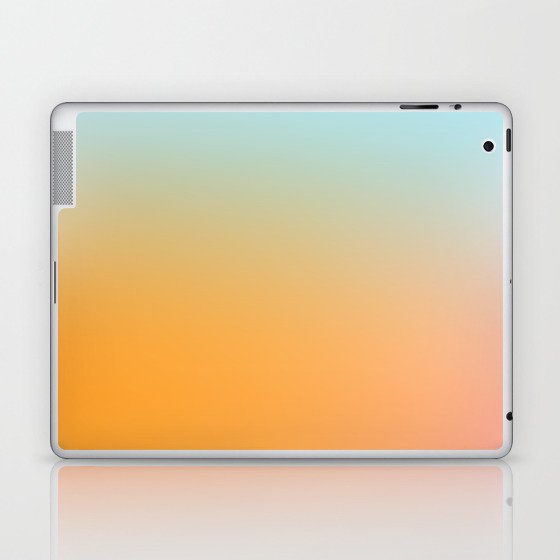 20  Sunset Sky Gradient Aesthetic 220513 Laptop & iPad Skin