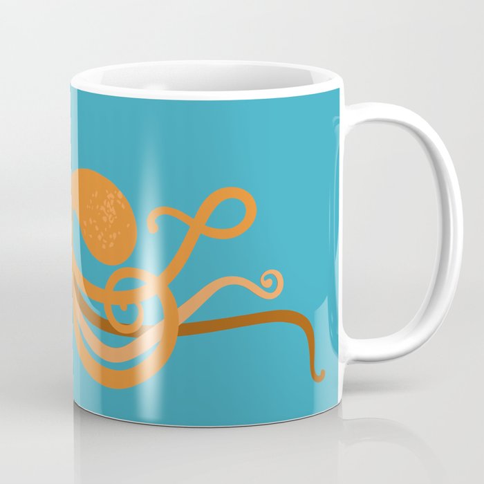 Octopus Swirl Coffee Mug