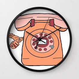 wait for dial tone Wall Clock