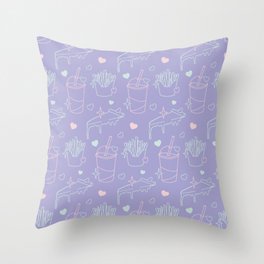 Food For soul Throw Pillow