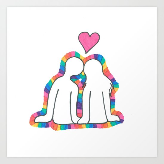 Valentines Day! Art Print