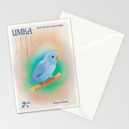 Club of lovers of Parrotlets. Umka Stationery Cards