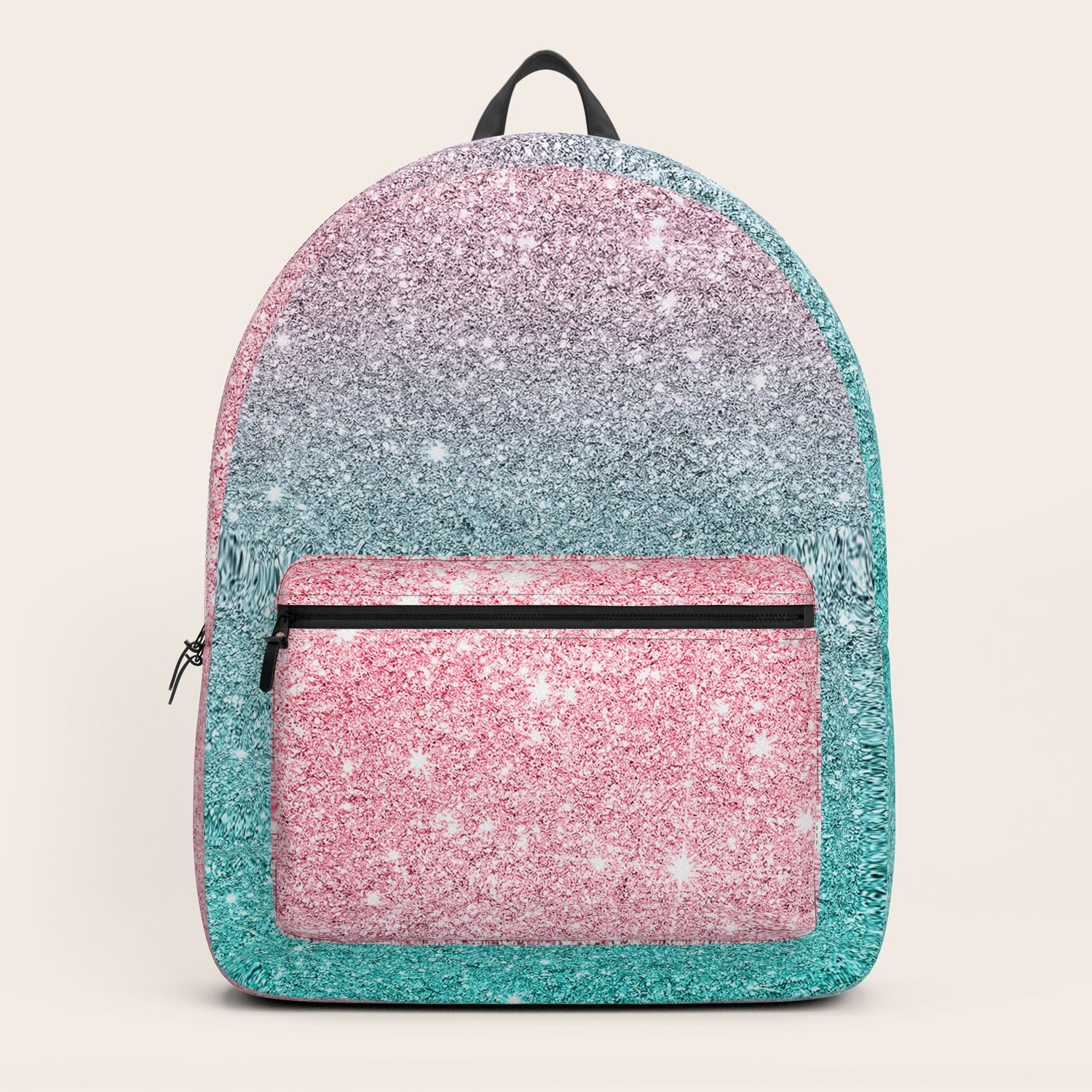 teal pink backpack
