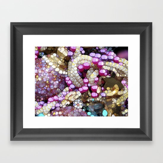 For the Love of BLING! Framed Art Print