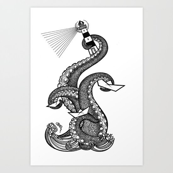 Lighthouse Art Print