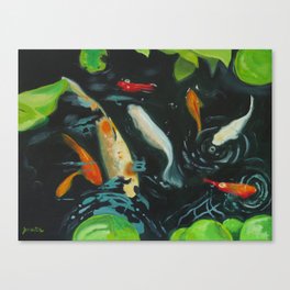 Koi Carp Canvas Print