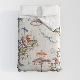 Enchanted Forest Chinoiserie Comforter