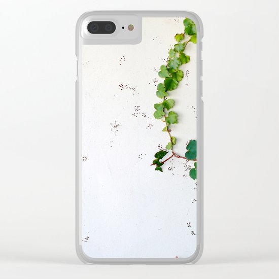Simple Vines- Botanic Clear iPhone Case