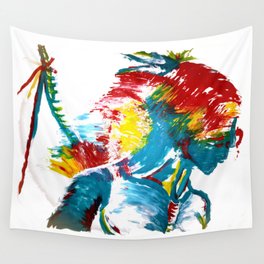 Primary Native Wall Tapestry