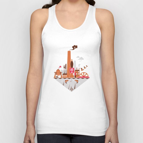Welcome to the Kelham Island Quarter Unisex Tank Top