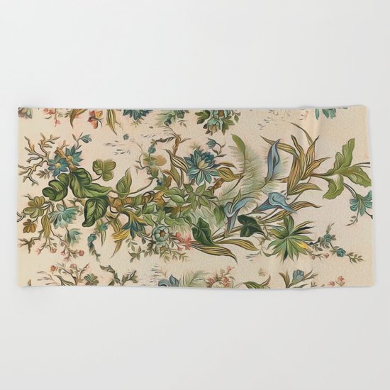 Summer flowers II Beach Towel