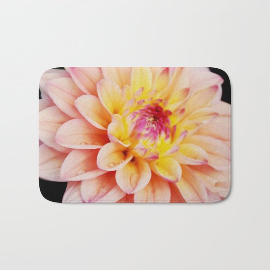 Light Pink Dahlia #2 Bath Mat