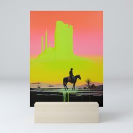 Neon West - Mango Mini Art Print