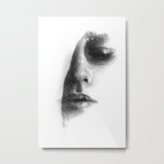 Face 3 Metal Print