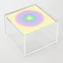 Aura Yellow Acrylic Box